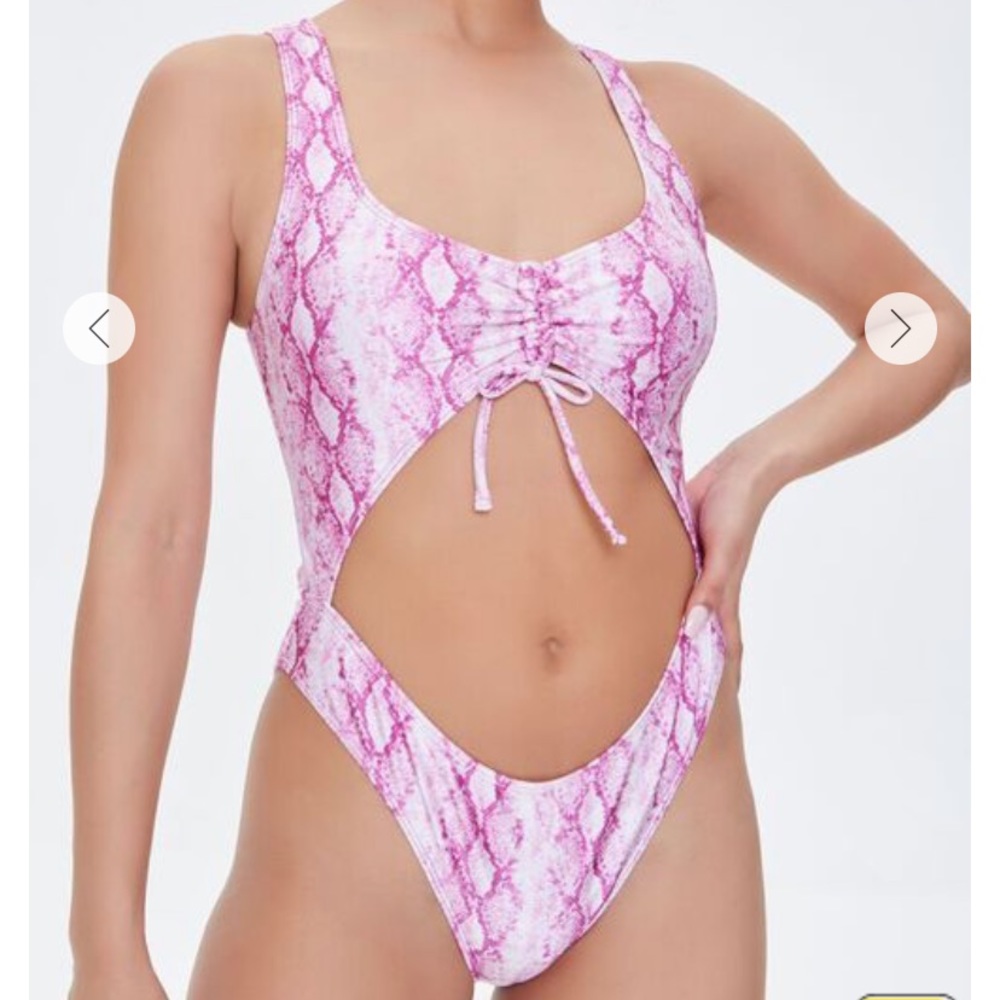 Snakeprint Swimsuit